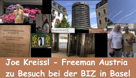 Joe Kreissl Freeman Austria zu Besuch bei der BIZ in Basel + Maria